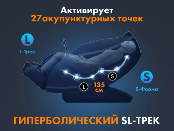 Массажное кресло Fujimo GURU F700 Серый Массажное кресло Fujimo GURU F700 Серый