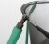 Батут премиум Arland 14FT с внутренней страховочной сеткой и лестницей (Dark green)