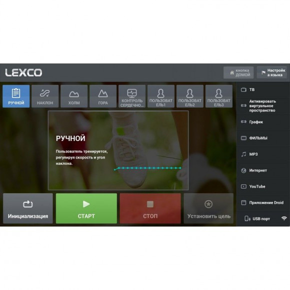 Беговая дорожка Lexco LT8xA Беговая дорожка Lexco LT8xA