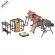 Детский городок "Самсон" Корсика-Фару-Песочница-Садовая мебель